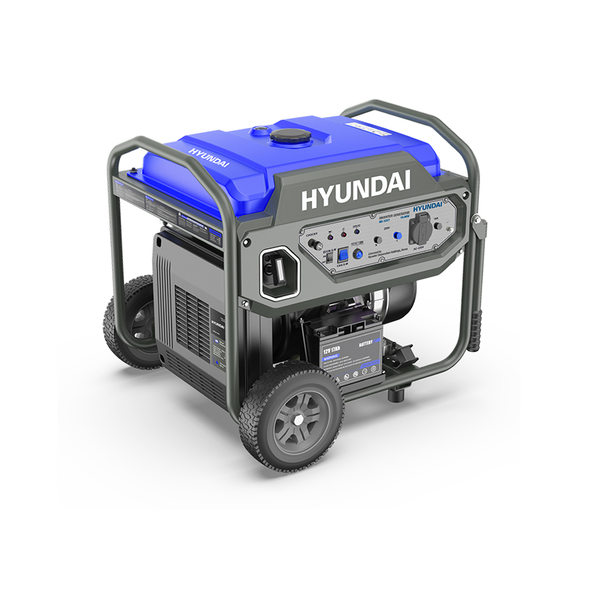 موتور برق هیوندای 8.5 کیلو وات یک سیلندر چهار زمانه بنزینی مدل HG-8156
