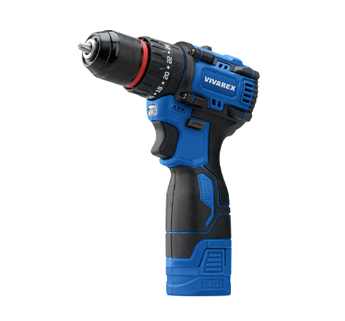 دریل شارژی چکشی ویوارکس براشلس 16.8 ولت مدل VR1608-BLX